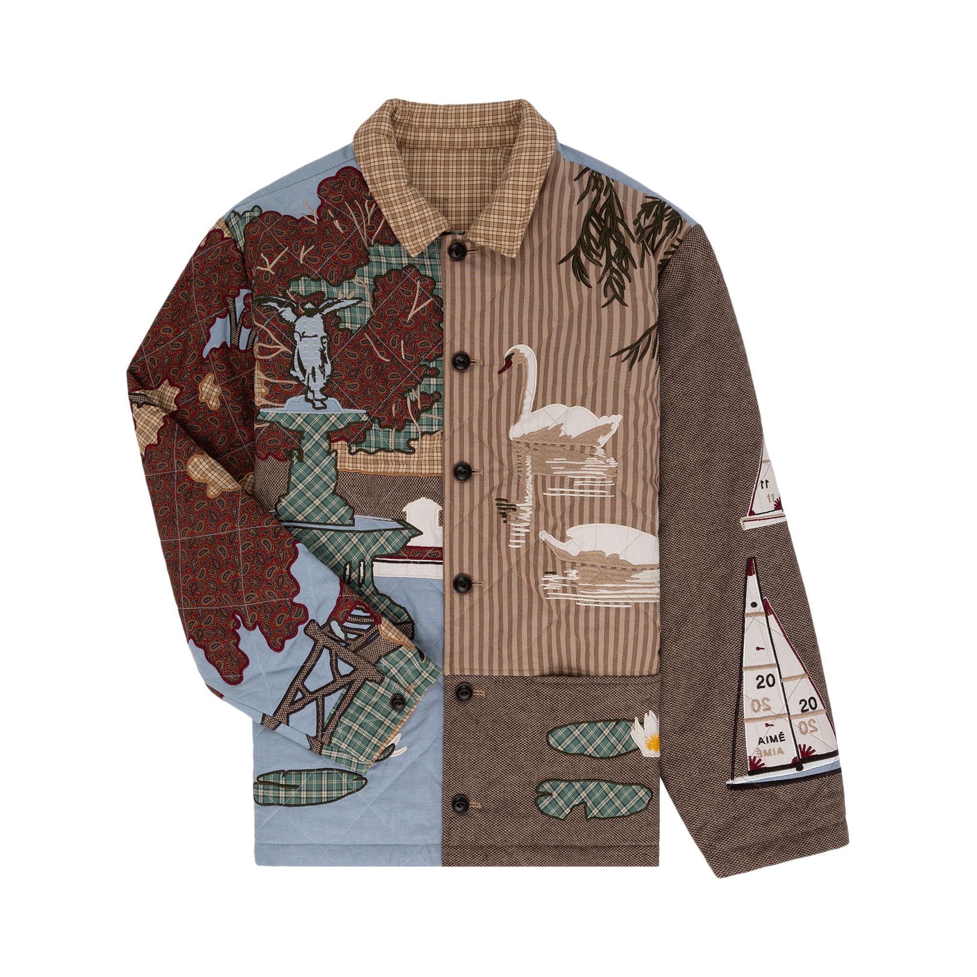 Buy Aimé Leon Dore Reversible Uptown Patchwork Jacket