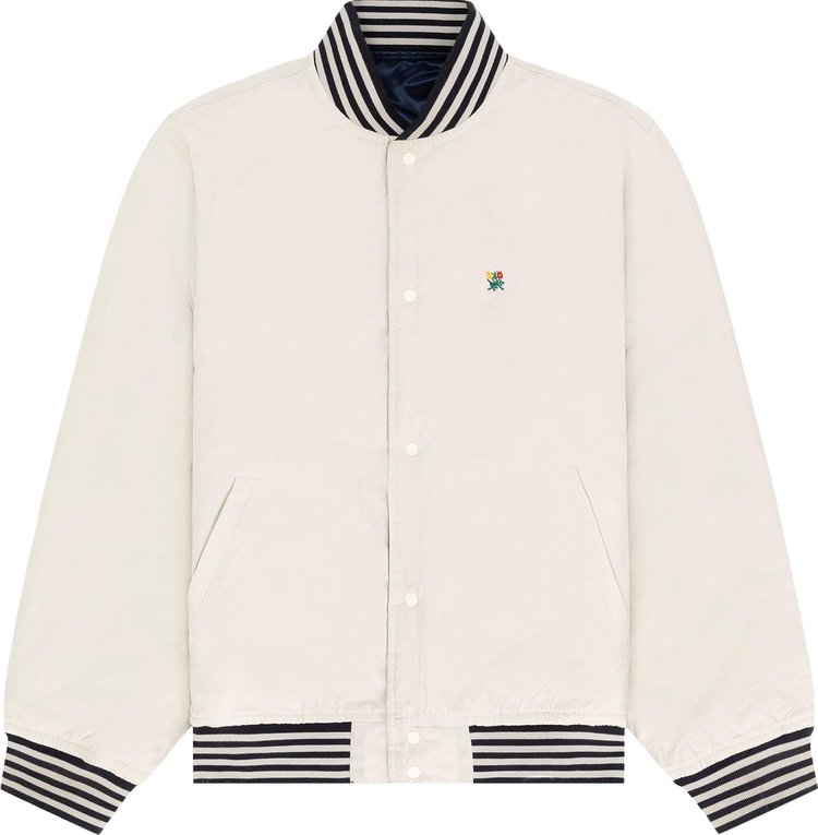 Aime Leon Dore Reversible Varsity Jacket Navy