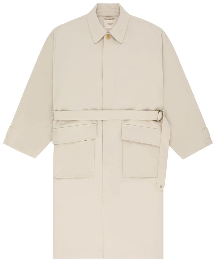 Aime Leon Dore Belted Top Coat Silver Birch