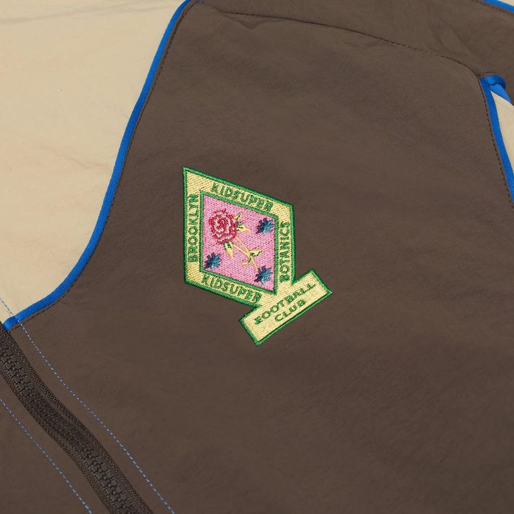 KidSuper Brooklyn Botanics Track Top BrownBlue
