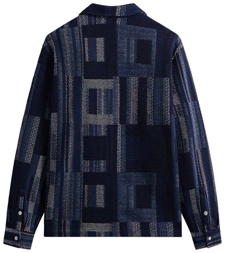 Kith Geometric Knit Cohen Shirt Nocturnal