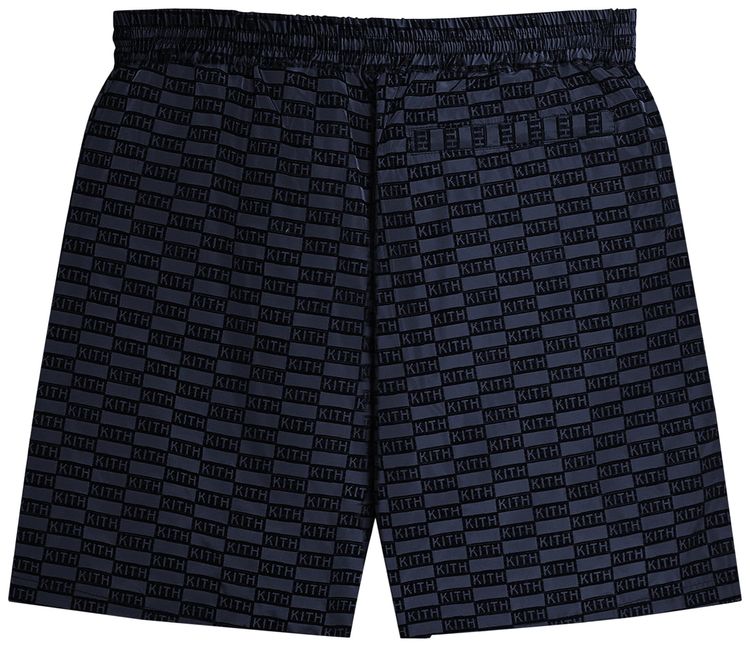Kith Flocked Monogram Mason Short Nocturnal
