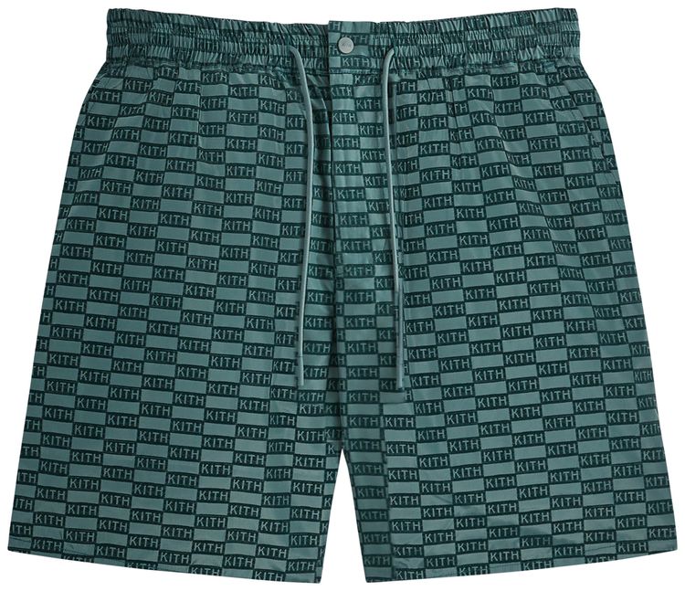 Kith Flocked Monogram Mason Short Rhythm