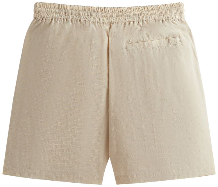 Kith Flocked Monogram Mason Short Veil