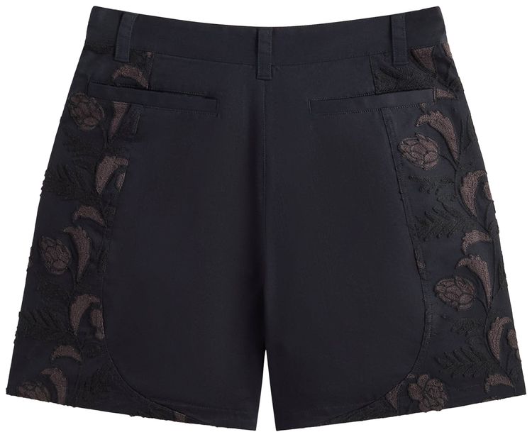 Kith Chain Stitched Combo Glen Short Black
