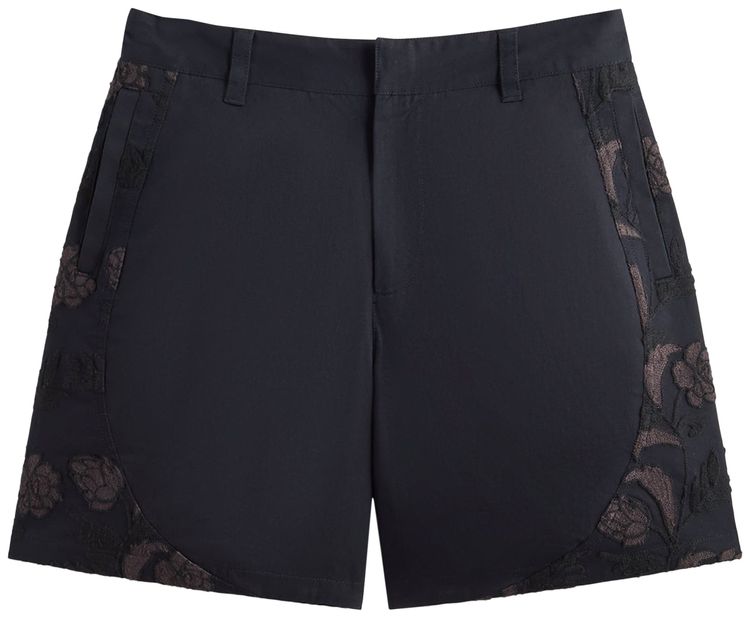 Kith Chain Stitched Combo Glen Short Black