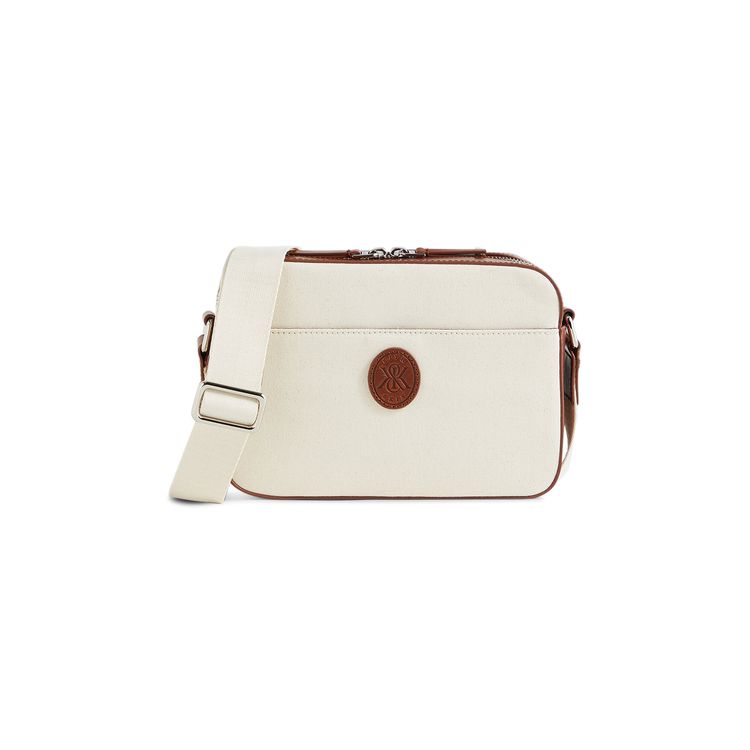 Buy Kith Canvas Camera Crossbody 'Sandrift' - KHM040123 104 | GOAT