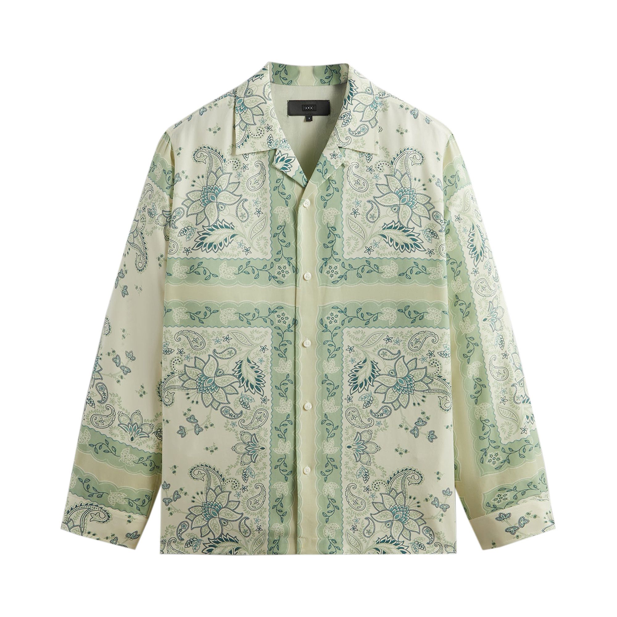 Buy Kith 101 Vintage Floral Bandana Long-Sleeve Thompson Shirt