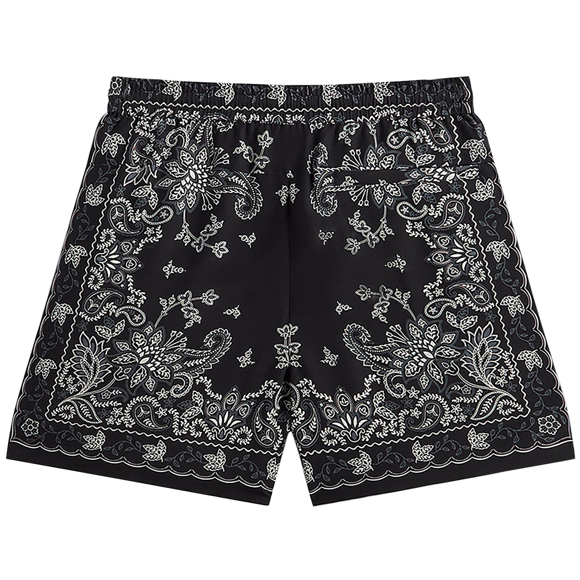 Buy Kith 101 Vintage Floral Bandana Active Short 'Black