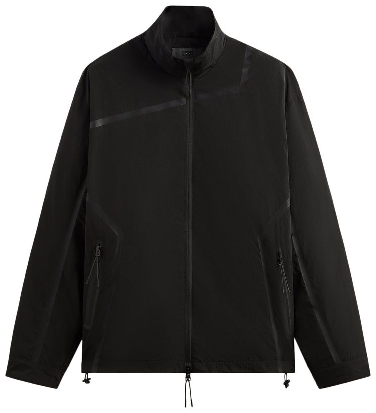Kith 101 Wrinkle Nylon Madison Track Jacket Black