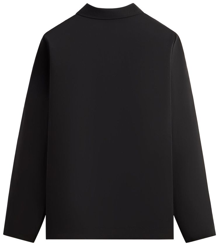 Kith 101 Kayson Snap Front Polo Black