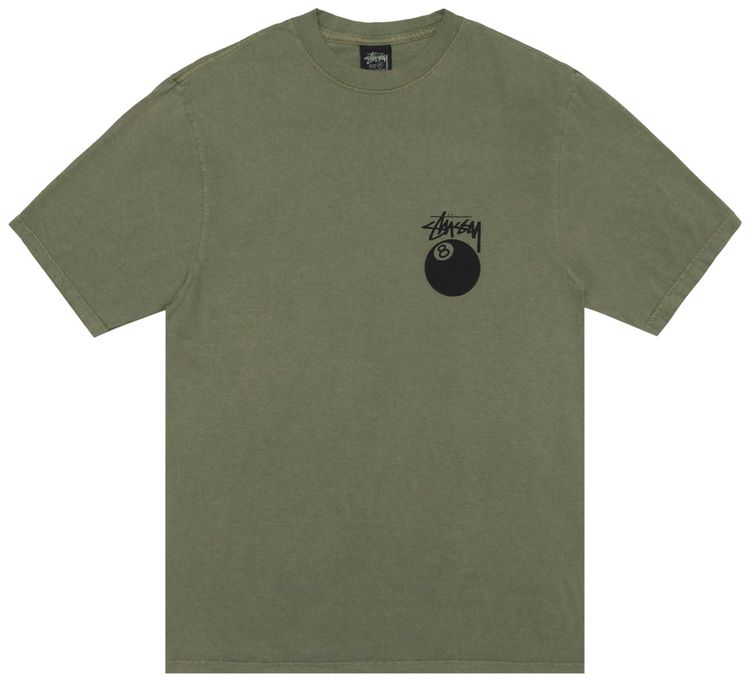 Stussy 8 Ball Tee Olive