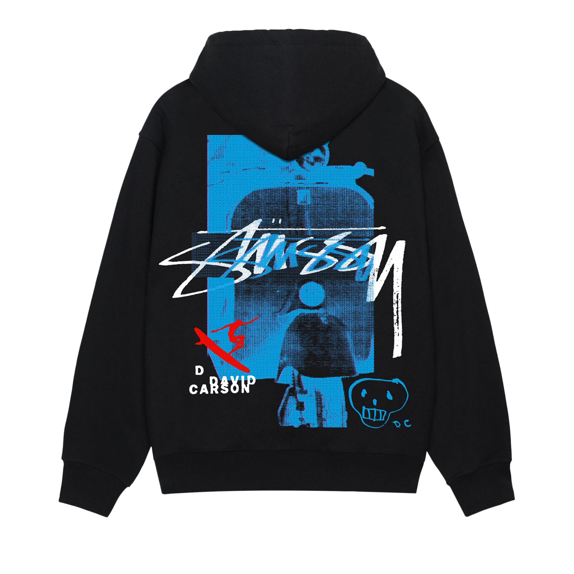売れ筋商品 Carson David Stussy Buy Vespa BLAC 3923912 - 'Black' Hoodie トップス