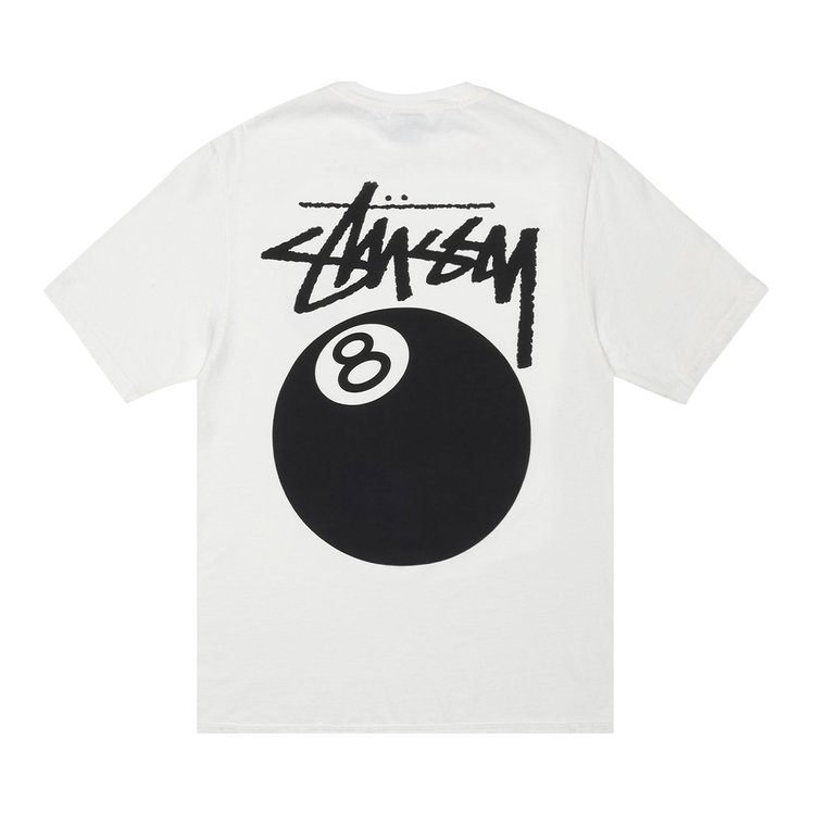 Stussy 8 Ball Tee Natural