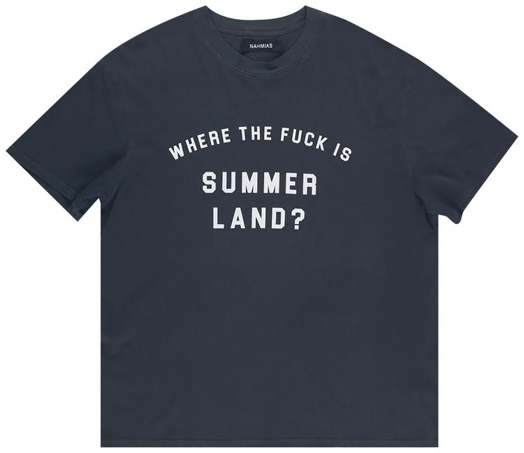 Nahmias WTF Is Summerland T Shirt Black