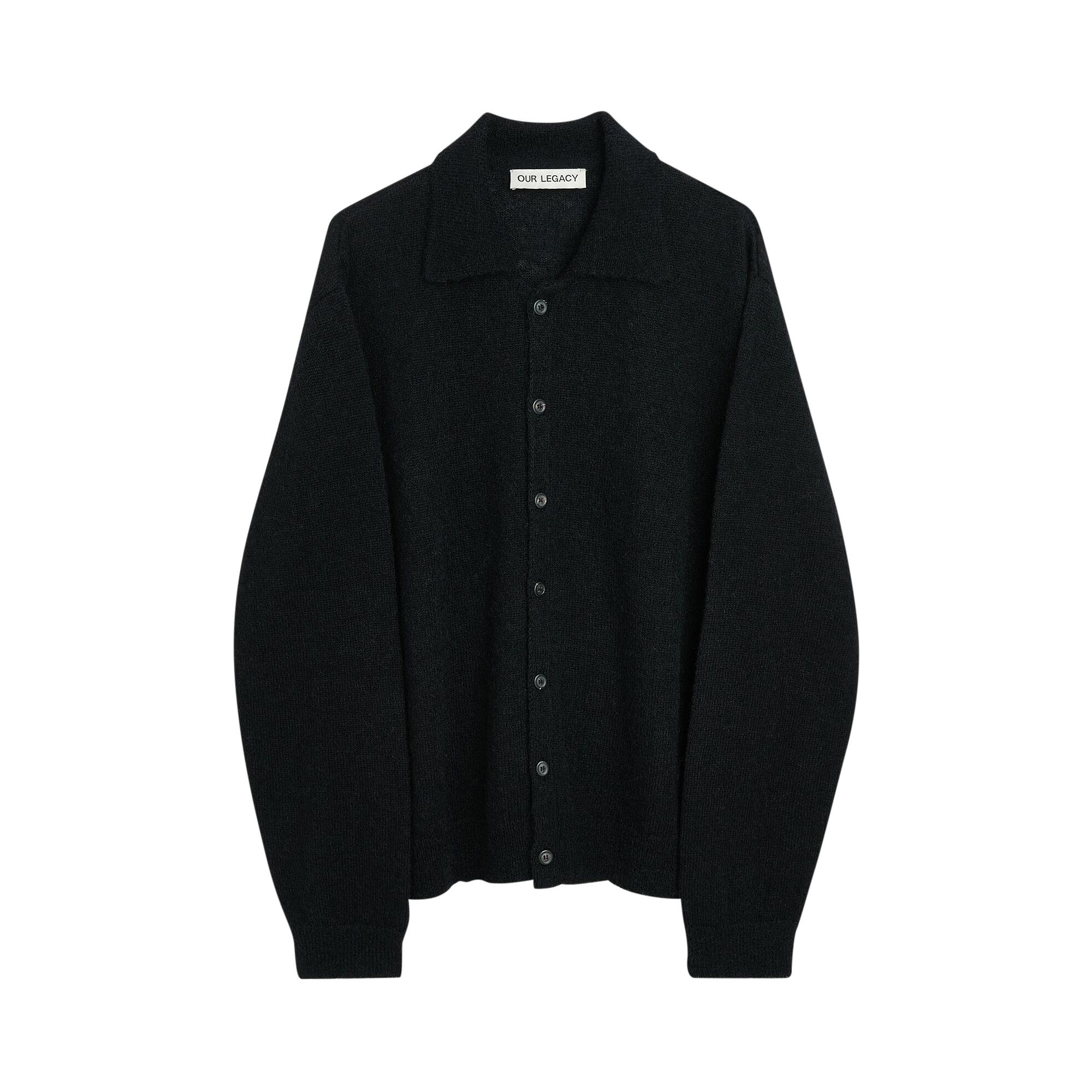 Buy Our Legacy Evening Polo 'Black' - M4213ECFSE | GOAT