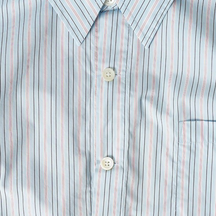 Our Legacy Striped Shirt Sonic Blue