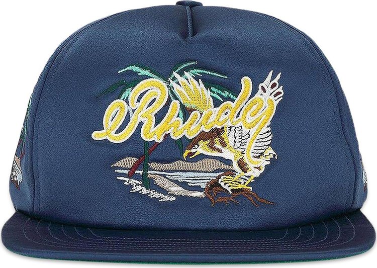 Rhude Palm Eagles Souvenier Hat Navy