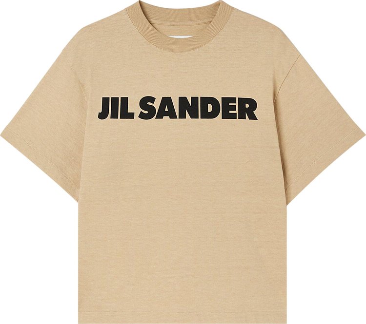 Jil Sander Logo T-Shirt 'Dark Sand'