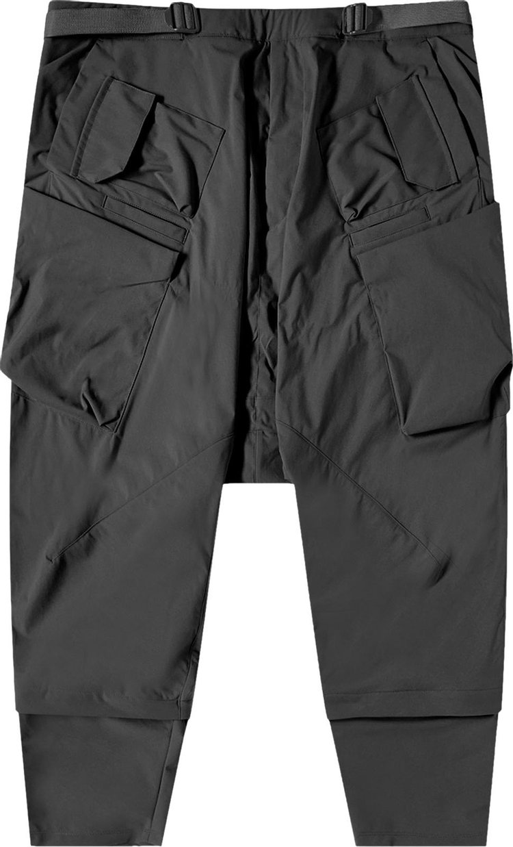 Acronym Nylon Wide Cargo Pants 'Black'