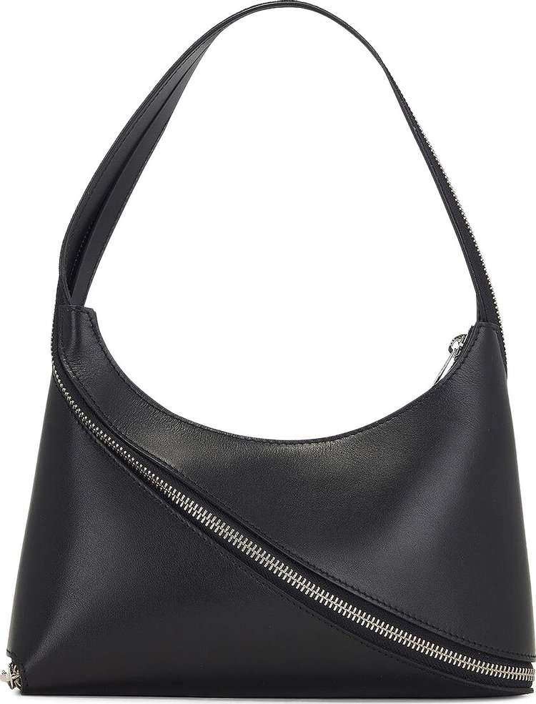 Coperni Zip Baguette Bag Black