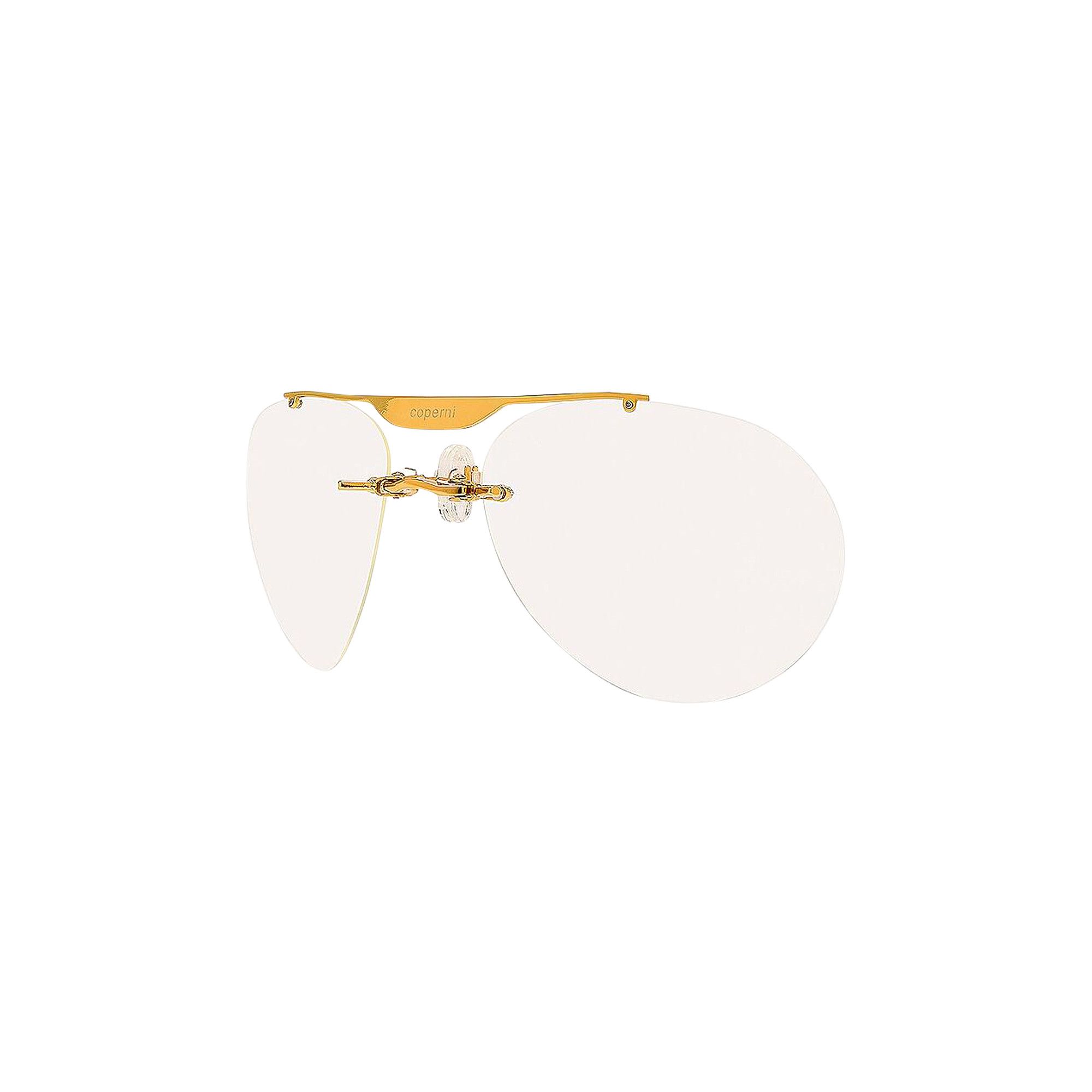 Coperni コペルニ　ホワイト クリップオン サングラス Buy Coperni Clip On Aviator Sunglasses 'White' - COPSG03732