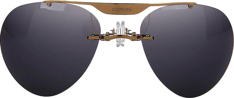 Coperni Clip On Aviator Sunglasses 'Black'