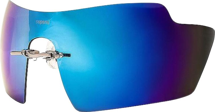 Coperni Clip On Sunglasses 2 Ice Blue