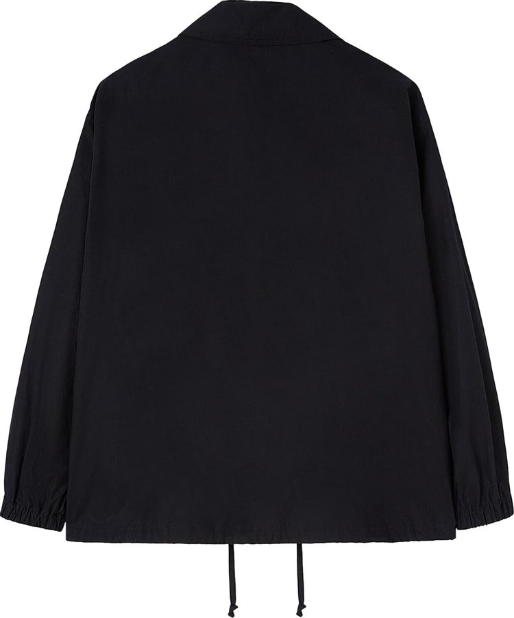 Jil Sander Logo Blouson Jacket Black