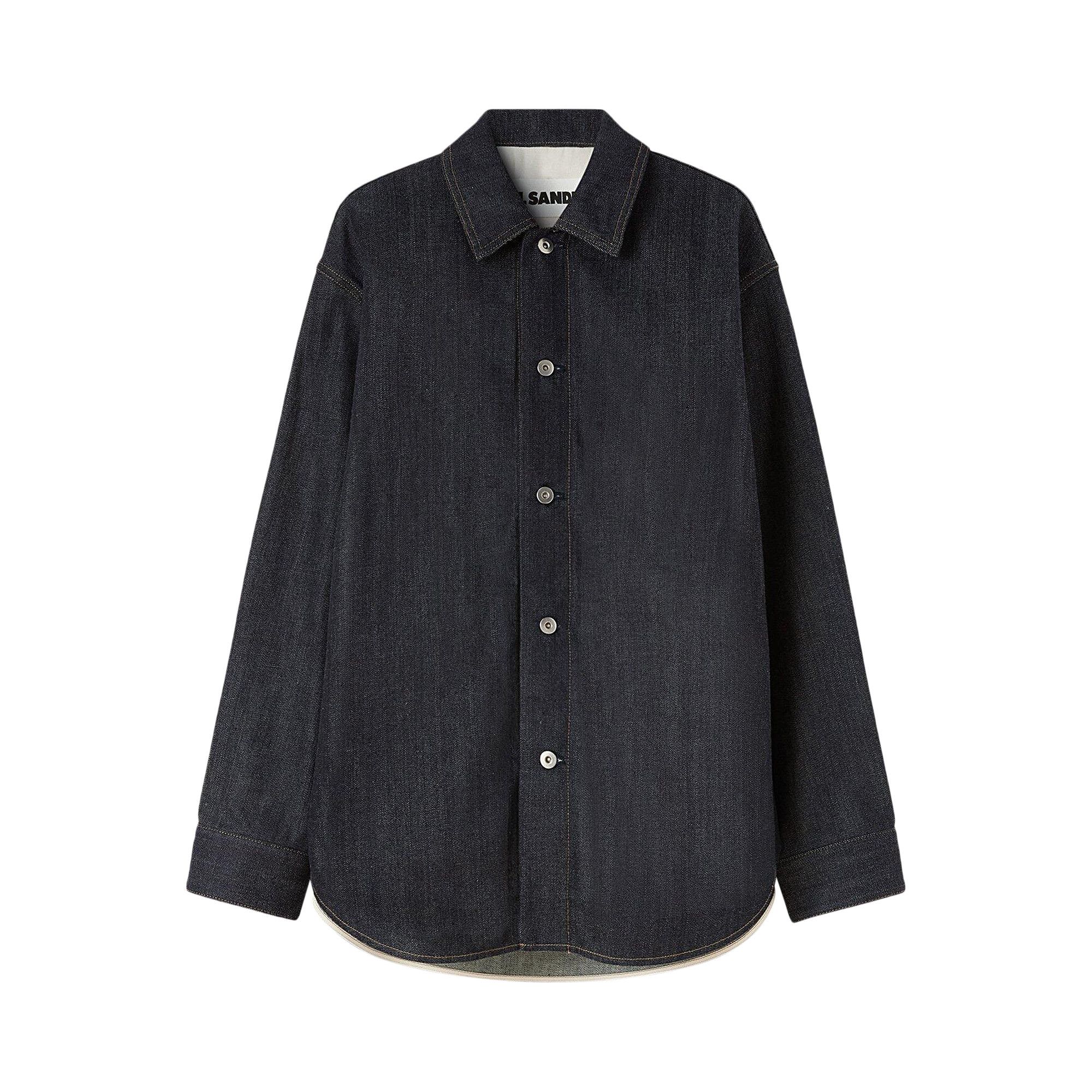 Buy Jil Sander Denim Over Shirt 'Dark Blue' - J23DL0101 J45041 405