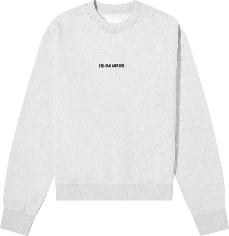 Jil Sander Logo Sweatshirt 'Grey'