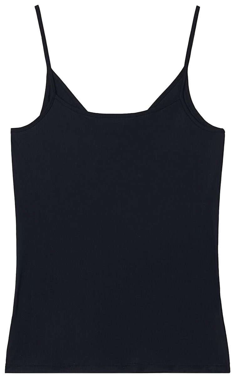Jil Sander V Neck Tank Top Black