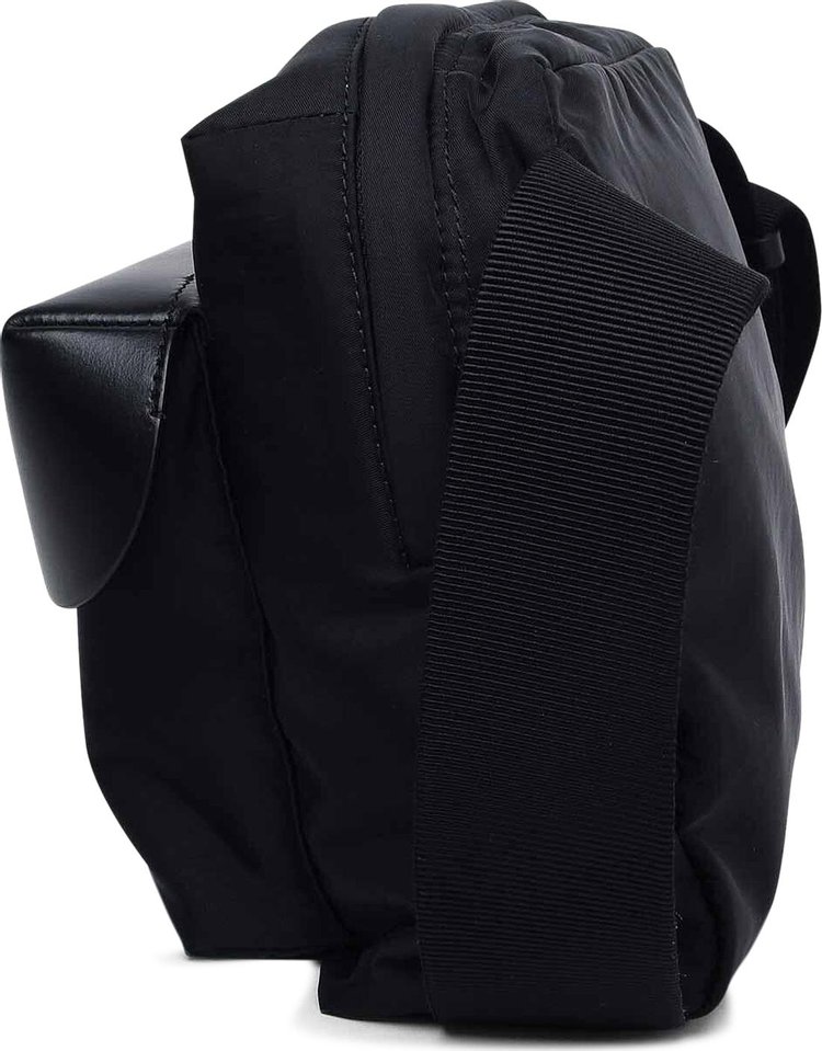 Jil Sander Lid Messenger Bag Black