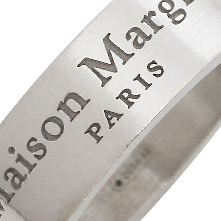 Maison Margiela Logo Ring Silver