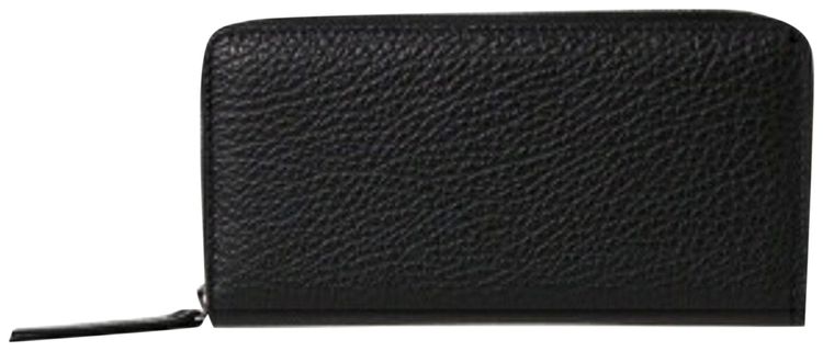Maison Margiela Grained Leather Wallet Black