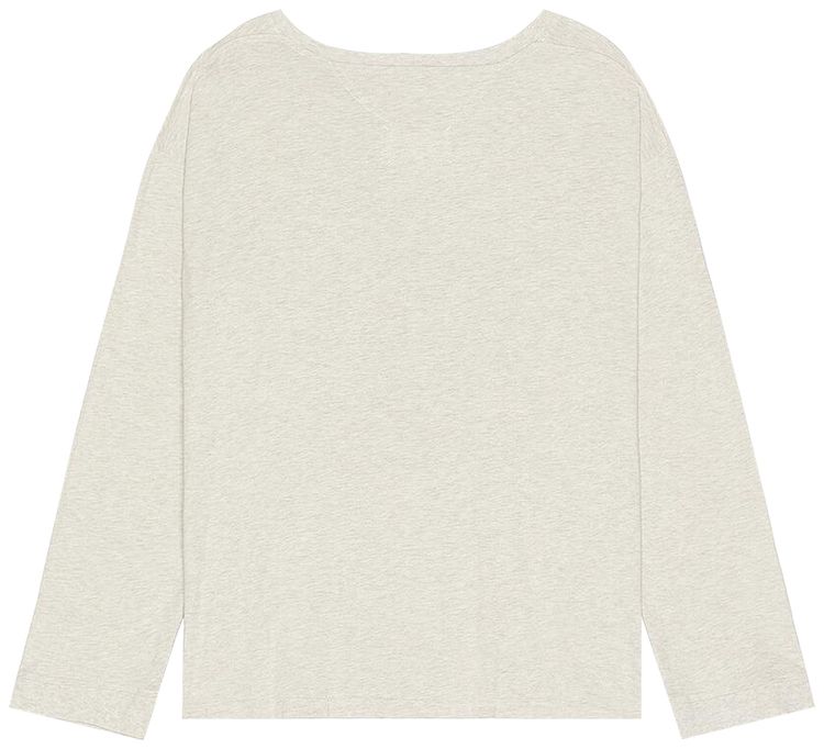 Maison Margiela Cowboy Long Sleeve T Shirt Milky
