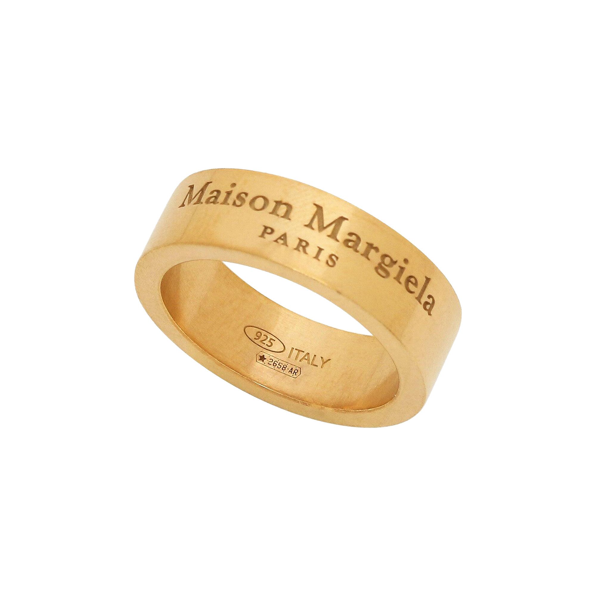 Buy Maison Margiela Logo Ring 'Gold' - SM1UQ0081 SV0158 950