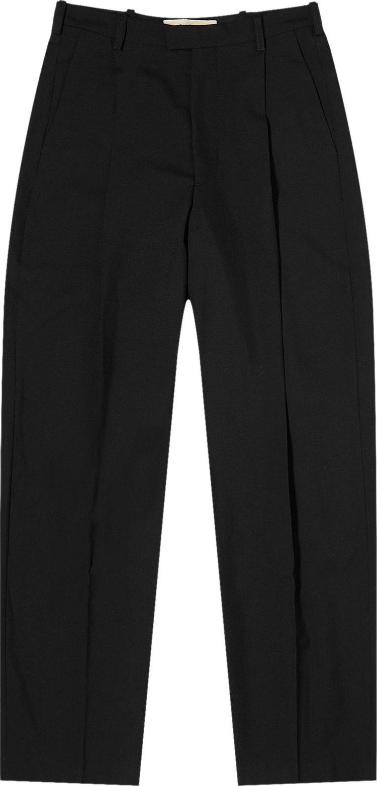 Marni Tailored Wool Pants Black