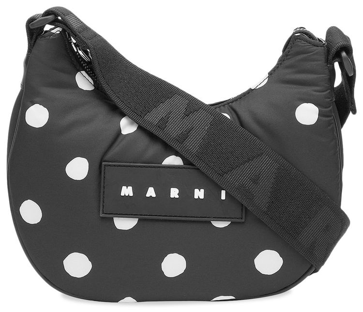 Marni Puffy Hobo Small Bag Black
