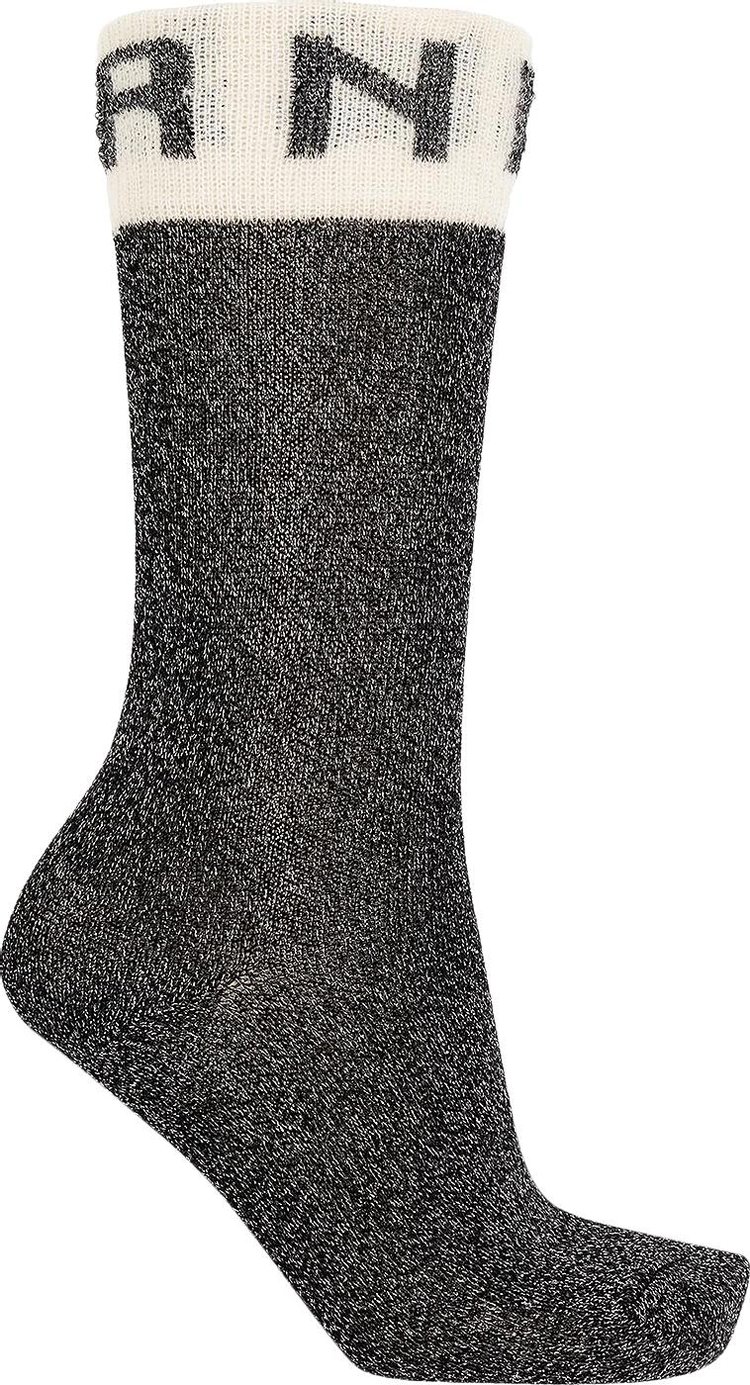 Marni Shimmer Socks 'Black'
