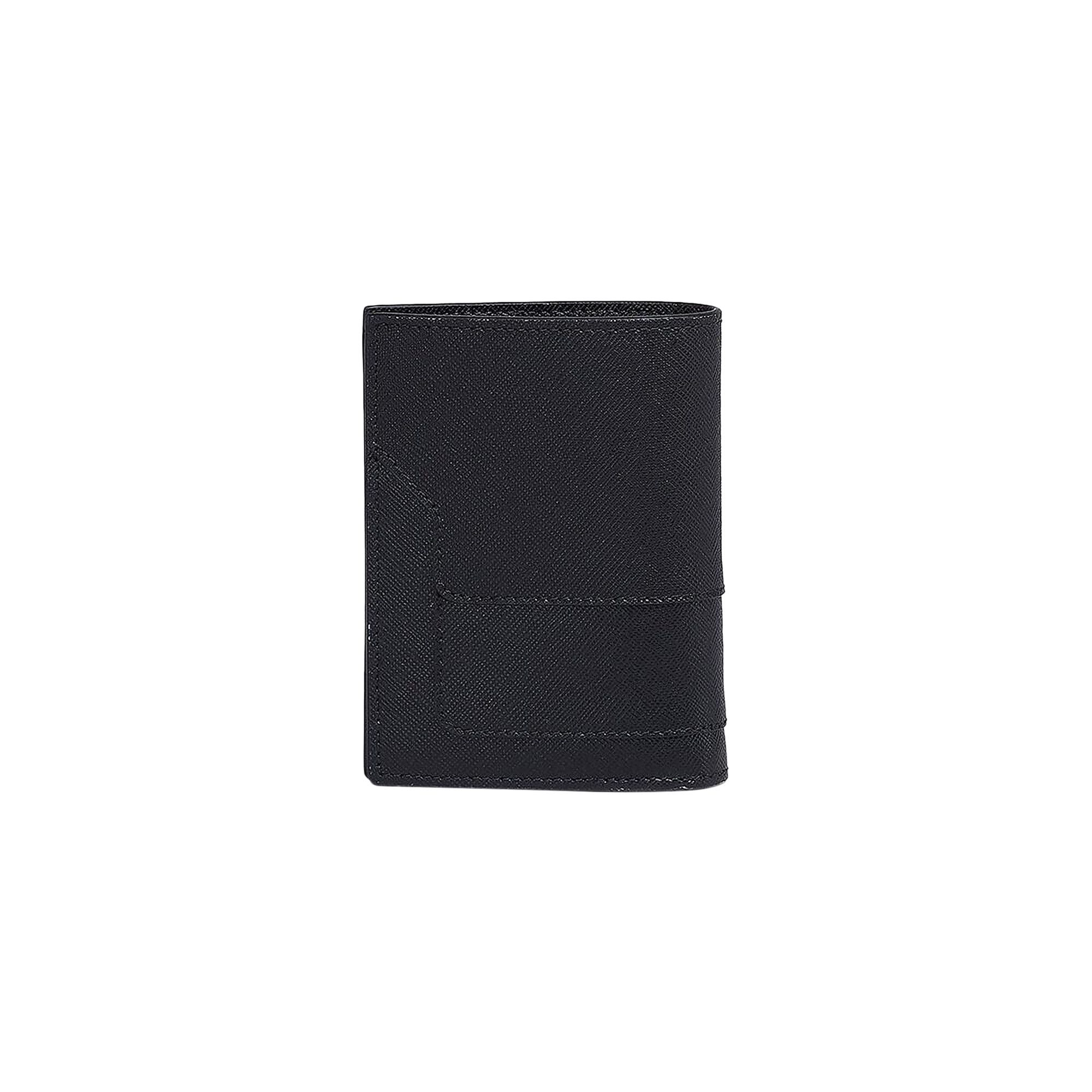Buy Marni Saffiano Leather Bifold Wallet 'Black