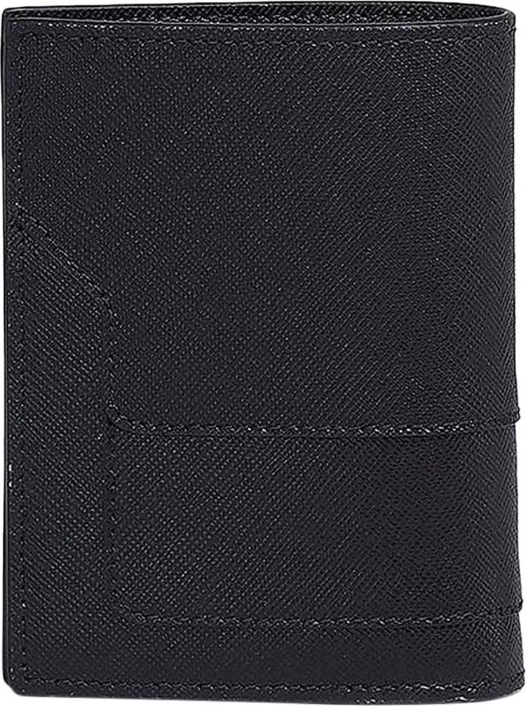 Marni Saffiano Leather Bifold Wallet Black