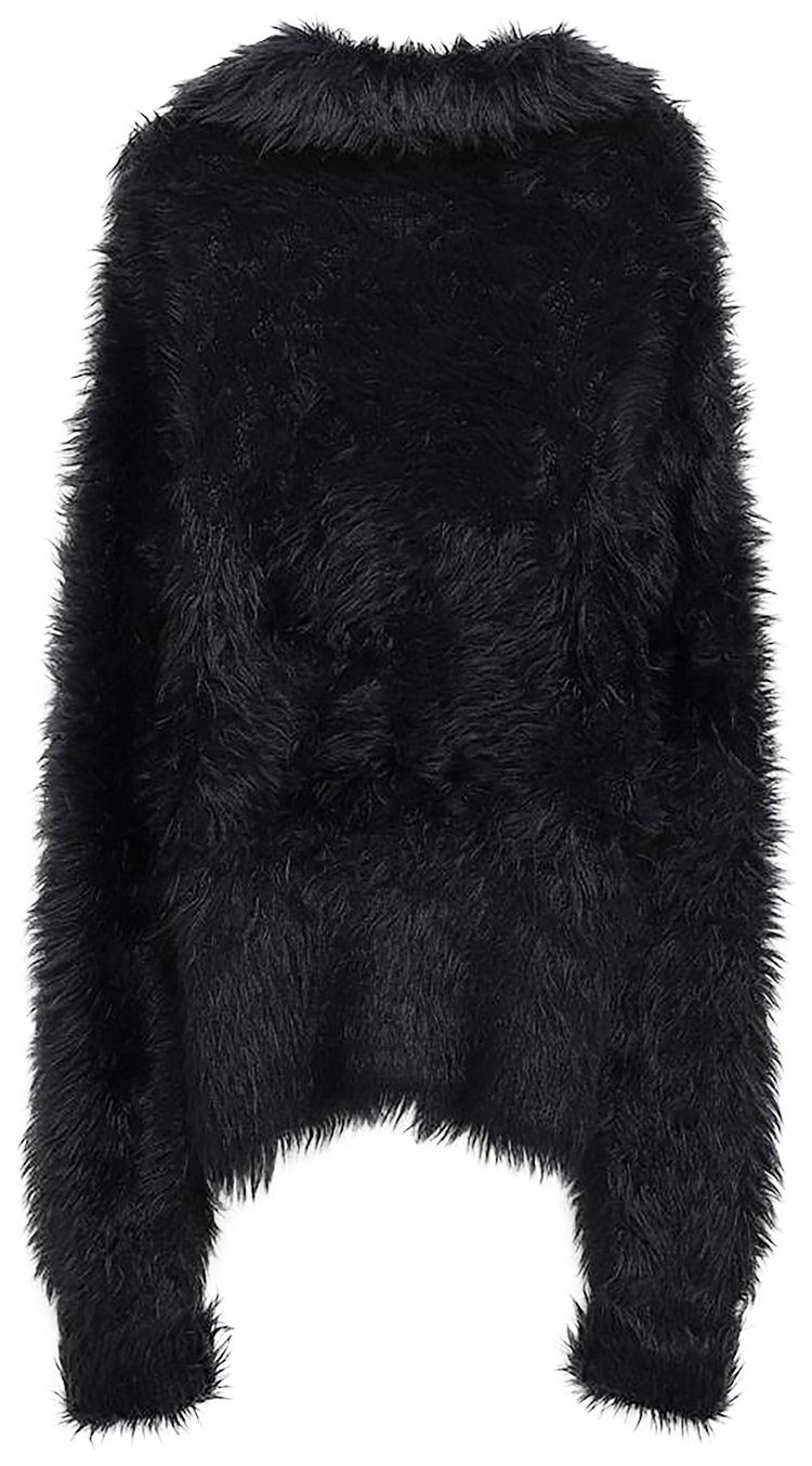 Martine Rose Hairy Jacket Black