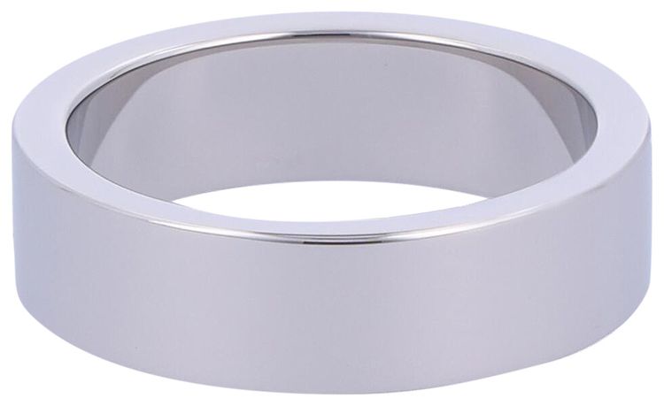 MM6 Maison Margiela Numeric Logo Ring Silver