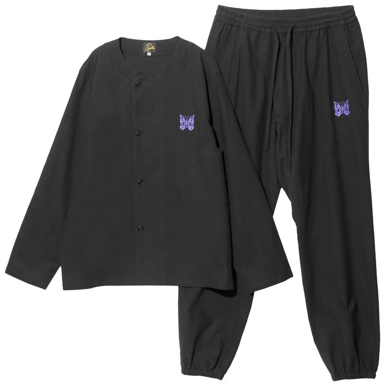 Needles Pajama Set Black