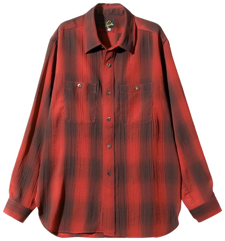 Needles Work Shirt Red