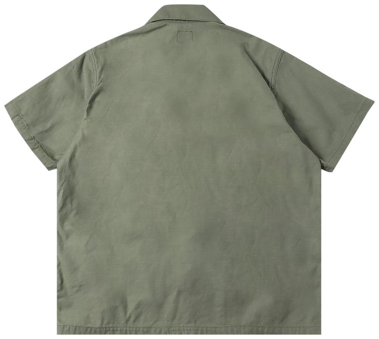 Needles Short Sleeve Fatigue Shirt Olive