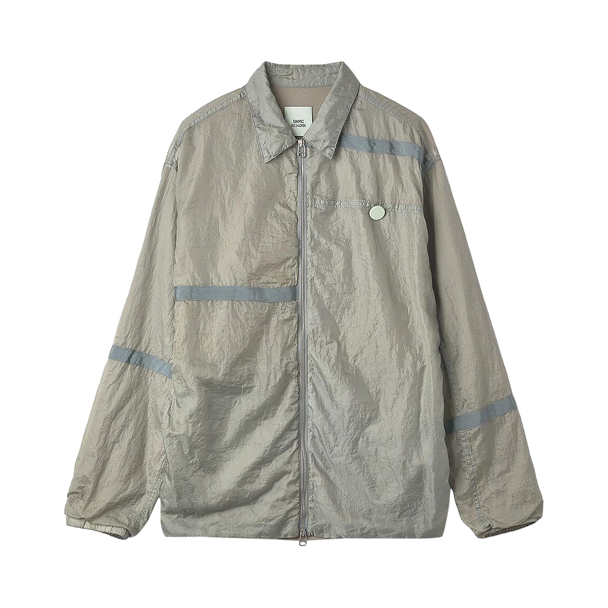 Buy OAMC Re:Work Parachute Shirt 'Oxford Grey' - 23E28OAX12 Buy OAMC Re:Work Parachute Shirt 'Oxford Grey' - 23E28OAX12