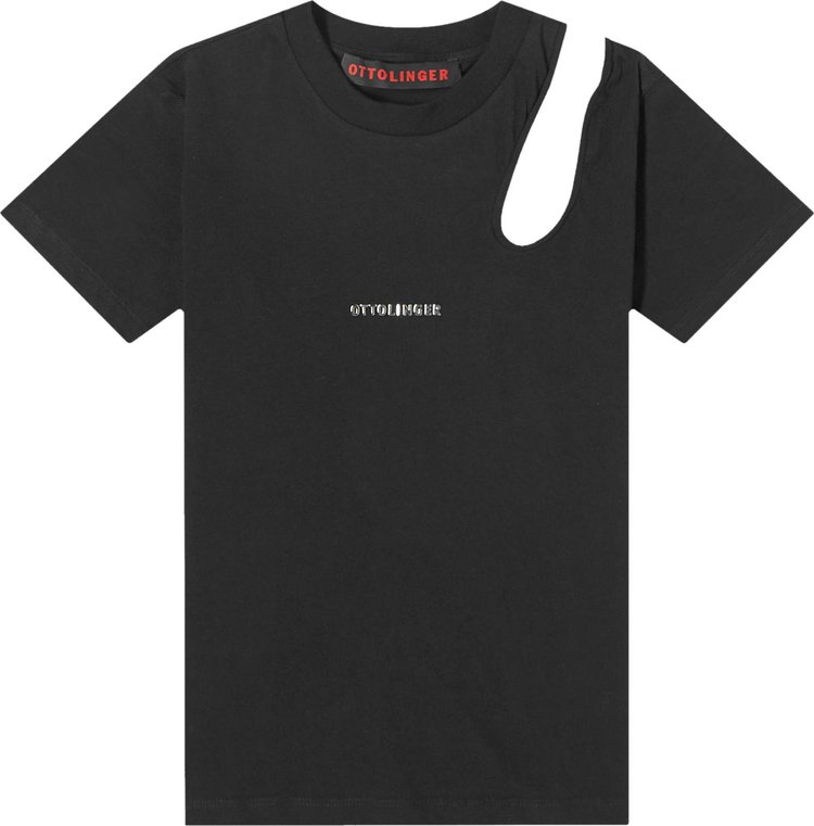 Ottolinger Cutout T-Shirt 'Black'
