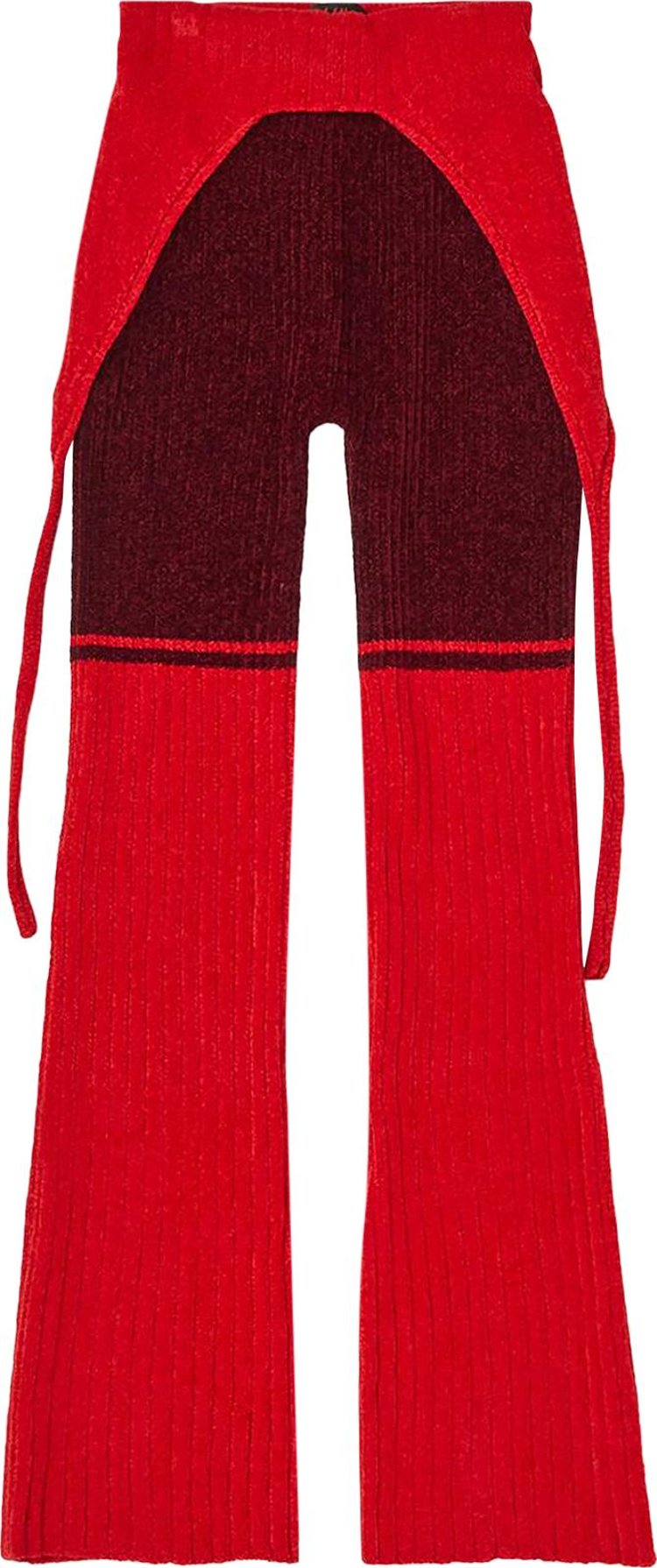 Ottolinger Knit Pants 'Red'